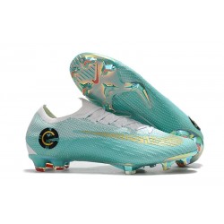 Scarpe Coppa del Mondo 2018 Nike Mercurial Vapor XII FG - Blu Bianco Oro