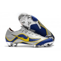 Nike Mercurial Vapor XII Elite 360 FG Scarpa - Argento Giallo Blu