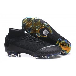 Nike Mercurial Superfly 6 Elite FG Scarpa Uomo - Nero Bianco