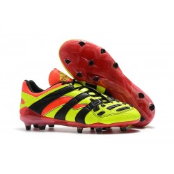 adidas Predator Accelerator DB FG Scarpe da Calcio - Giallo Rosso Nero