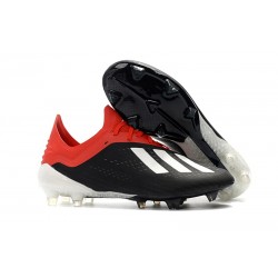 adidas X 18.1 FG Scarpa da Calcio - Nero Bianca Rosso