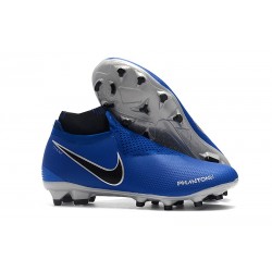 Nike Phantom Vision Elite Dynamic Fit FG Scarpa - Blu Argento