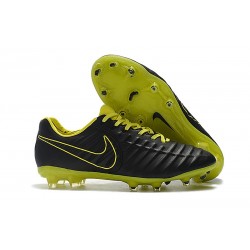 Nike Tiempo Legend 7 Elite FG Scarpa Uomo - Nero Giallo