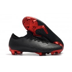 Nike Mercurial Vapor 12 Elite FG ACC Scarpe da Calcio - Jordan x PSG Nero Rosso