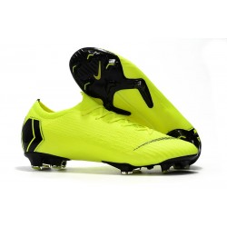 Nike Mercurial Vapor 12 Elite FG ACC Scarpe da Calcio - Volt Nero