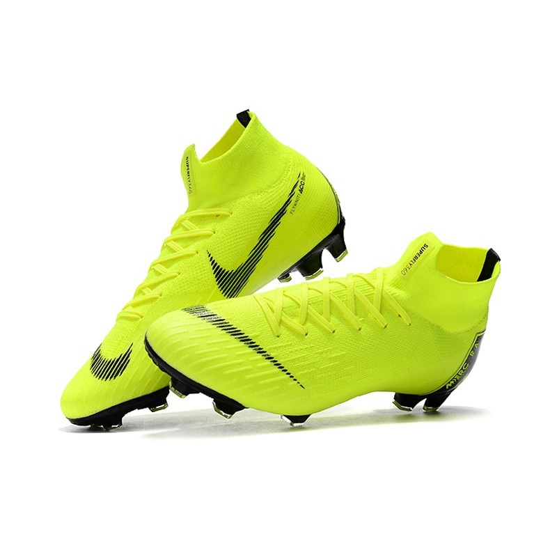 Nike Mercurial Superfly VI 360 Elite FG Scarpe - Giallo Nero