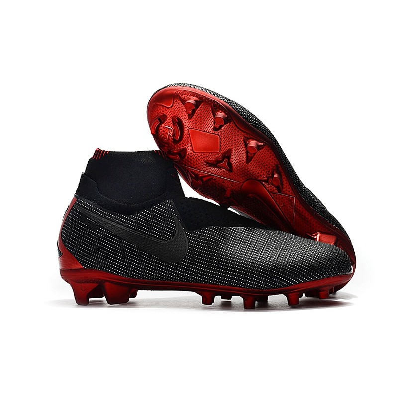 Nike Phantom Vision Elite Dynamic Fit FG Jordan x PSG - Negro Rosso