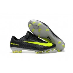 Nike Mercurial Vapor 11 FG ACC Scarpe da Calcetto - Nero Verde