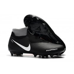 Nike Phantom VSN DF FG Scarpe da Calcio Uomo - Nero Rosso Bianca