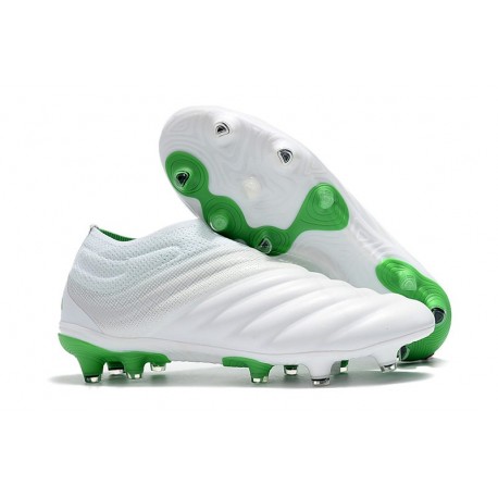Adidas Nuovo Scarpe da Calcio Copa 19+ FG - Bianco Verde