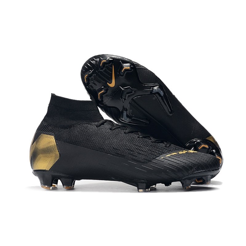 nike mercurial nere oro