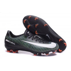 Nike Mercurial Vapor 11 FG ACC Scarpe da Calcetto - Nero Verde Bianco