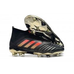 Scarpa Uomo adidas Predator 18.1 FG Nero Rosso