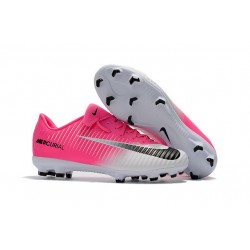 Nike Scarpini da Calcio Mercurial Vapor 11 FG ACC Rosa Bianco