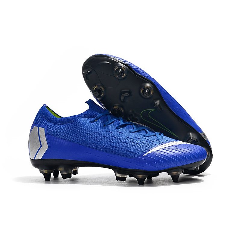 Nike Mercurial Vapor 360 Elite Anti-Clog SG-Pro Blu Argento