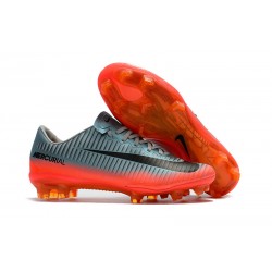 Nike Scarpini da Calcio Mercurial Vapor 11 FG ACC Metallico Arancio