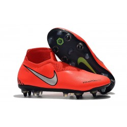 Nike Phantom VSN Elite DF SG-Pro AC Rosso Argento