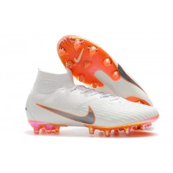 Scarpa Nike Mercurial Superfly 6 Elite AG-PRO Bianco Arancio