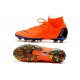 Scarpa Nike Mercurial Superfly 6 Elite AG-PRO Naranja Negro