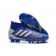 adidas Predator 19.1 FG Scarpa da Calcio Uomo - Blu Argento