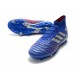 adidas Predator 19.1 FG Scarpa da Calcio Uomo - Blu Argento