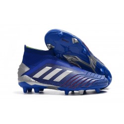 Scarpe da Calcio adidas Predator 19+ FG - Blu Argento