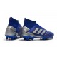 Scarpe da Calcio adidas Predator 19+ FG - Blu Argento