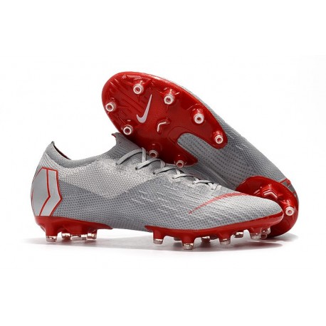 Nike Mercurial Vapor 12 AG Pro Scarpa - Grigio Rosso