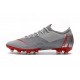 Nike Mercurial Vapor 12 AG Pro Scarpa - Grigio Rosso