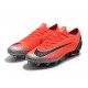 Nike Mercurial Vapor 12 AG Pro Scarpa - Rosso Nero Argento