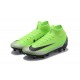 Scarpe Nike Mercurial Superfly 6 Elite Anti-Clog SG - Verde Nero