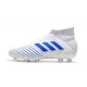 Scarpe da Calcio adidas Virtuso Predator 19+ FG - Bianco Blu