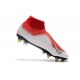 Nike Phantom VSN Elite DF SG-Pro AC Rosso Bianco Argento