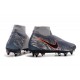 Nike Phantom VSN Elite DF SG-Pro AC Grigio Argento