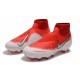 Nike Phantom VSN DF FG Scarpe da Calcio Uomo - Rosso Bianco Argento