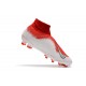 Nike Phantom VSN DF FG Scarpe da Calcio Uomo - Rosso Bianco Argento