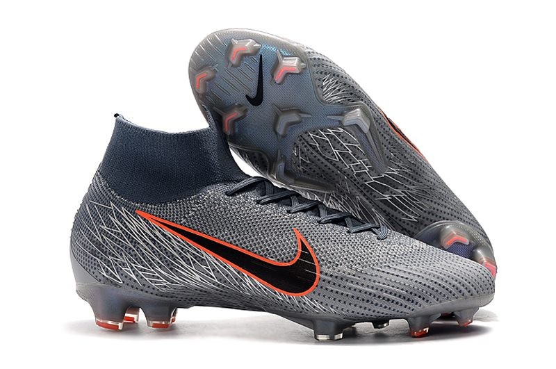 Nike Mercurial Superfly 360 Elite FG Scarpe da Calcio Grigio Nero