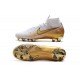 Nike Mercurial Superfly 360 Elite FG Scarpe da Calcio Oro Bianco