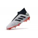 Scarpe da Calcio adidas Predator 19+ FG - Argento Nero Rosso