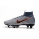 Scarpe Nike Mercurial Superfly 6 Elite Anti-Clog SG -Grigio Nero