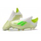 adidas X 18+ FG Scarpa Calcio - Bianco Verde