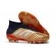 adidas Predator 19.1 FG Scarpa da Calcio Uomo - Oro Argento Rosso