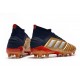 adidas Predator 19.1 FG Scarpa da Calcio Uomo - Oro Argento Rosso