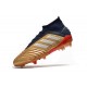 adidas Predator 19.1 FG Scarpa da Calcio Uomo - Oro Argento Rosso