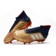 adidas Predator 19.1 FG Scarpa da Calcio Uomo - Oro Argento Rosso