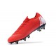 Scarpa Nike Mercurial Vapor XII SG-Pro Anti Clog Rosso Bianco