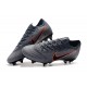 Scarpa Nike Mercurial Vapor XII SG-Pro Anti Clog Grigio Nero