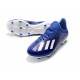 Scarpe da Calcio adidas X 19.1 FG Uomo Blu Bianco