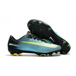 Scarpe da Calcio Nike Mercurial Vapor XI FG Uomo - Blu Verde
