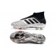 Scarpe da Calcio adidas Predator 19+ FG - Argento Nero